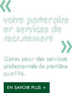 votre partenaire en service de recrutement de personnel